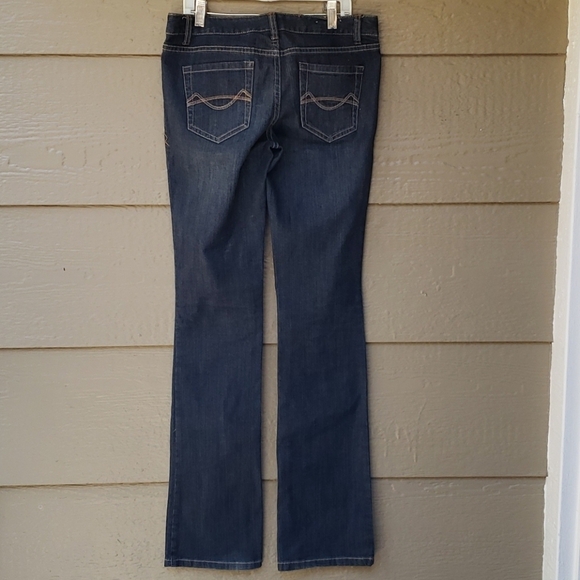 Mossimo Supply Co. Dark Wash Boot Cut Jeans 5L - Picture 5 of 7
